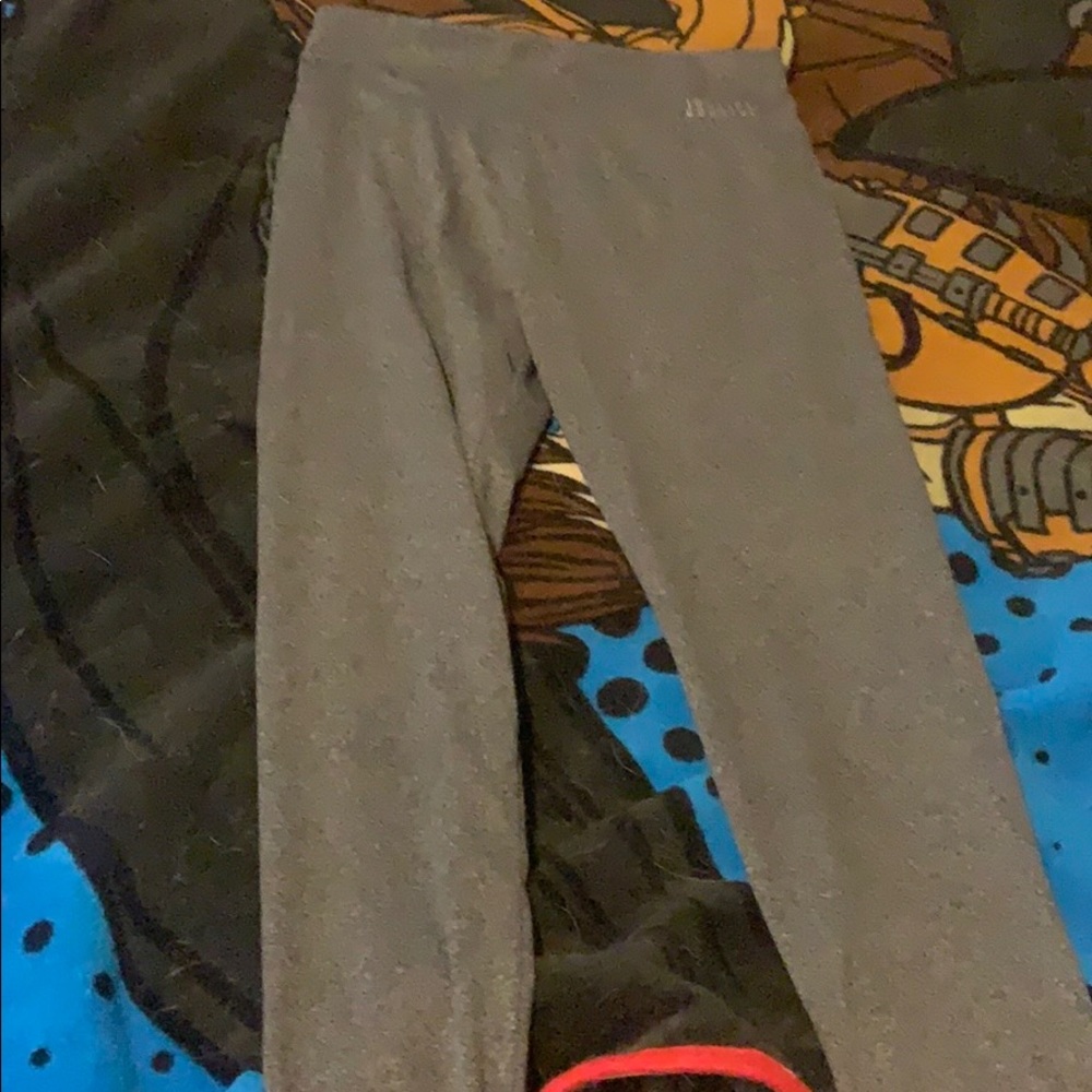 Justice gray kids pants